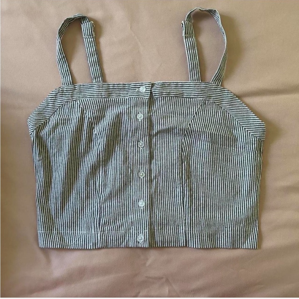 john galt striped tank top